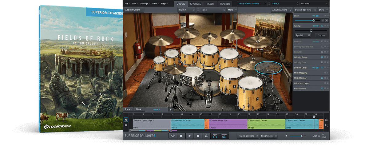 Toontrack SDX  -  Fields of Rock